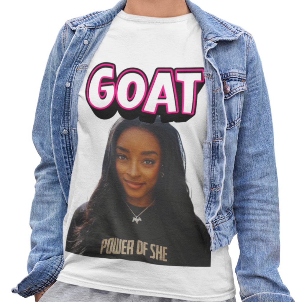 Goat (Simone Biles) adult t-shirt