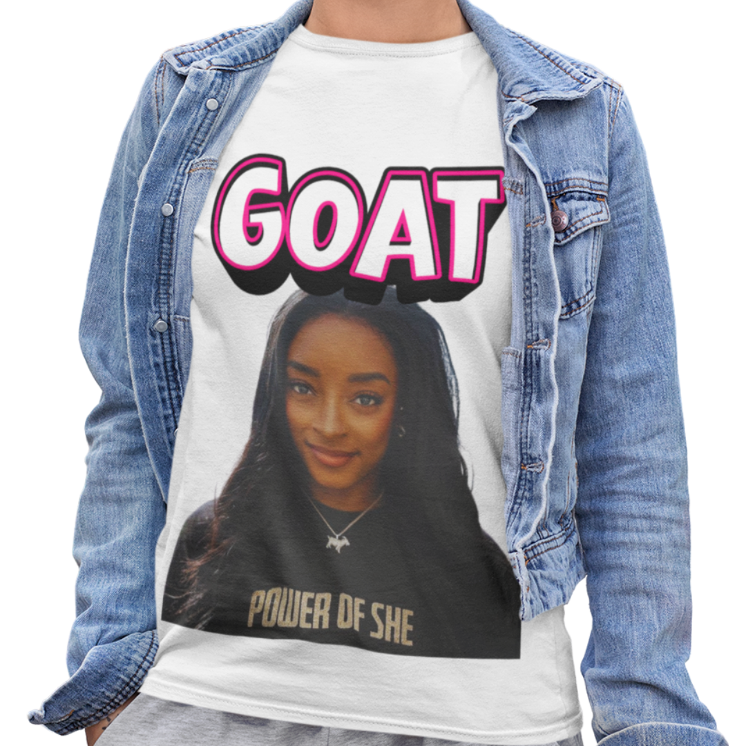 Goat (Simone Biles) adult t-shirt