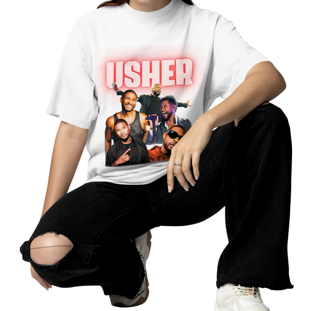 Usher adult t-shirt