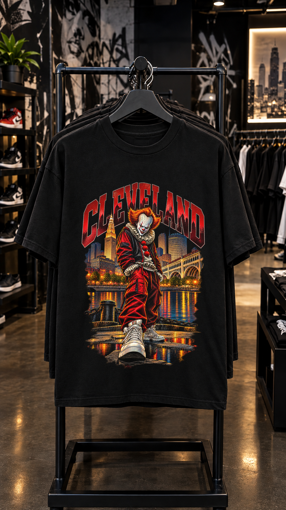 Pennywise adult tee