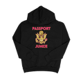 Passport Junkie adult hoodie