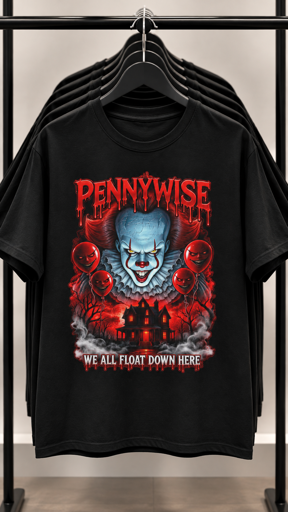Pennywise adult tee