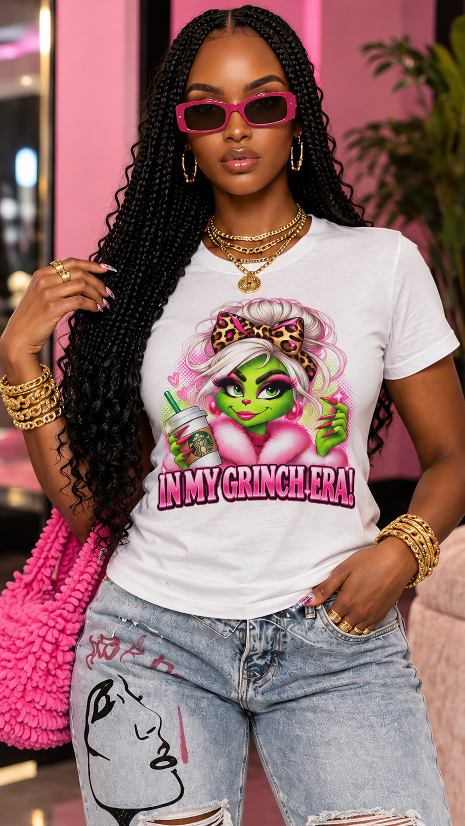 In My Grinch Era adult tee