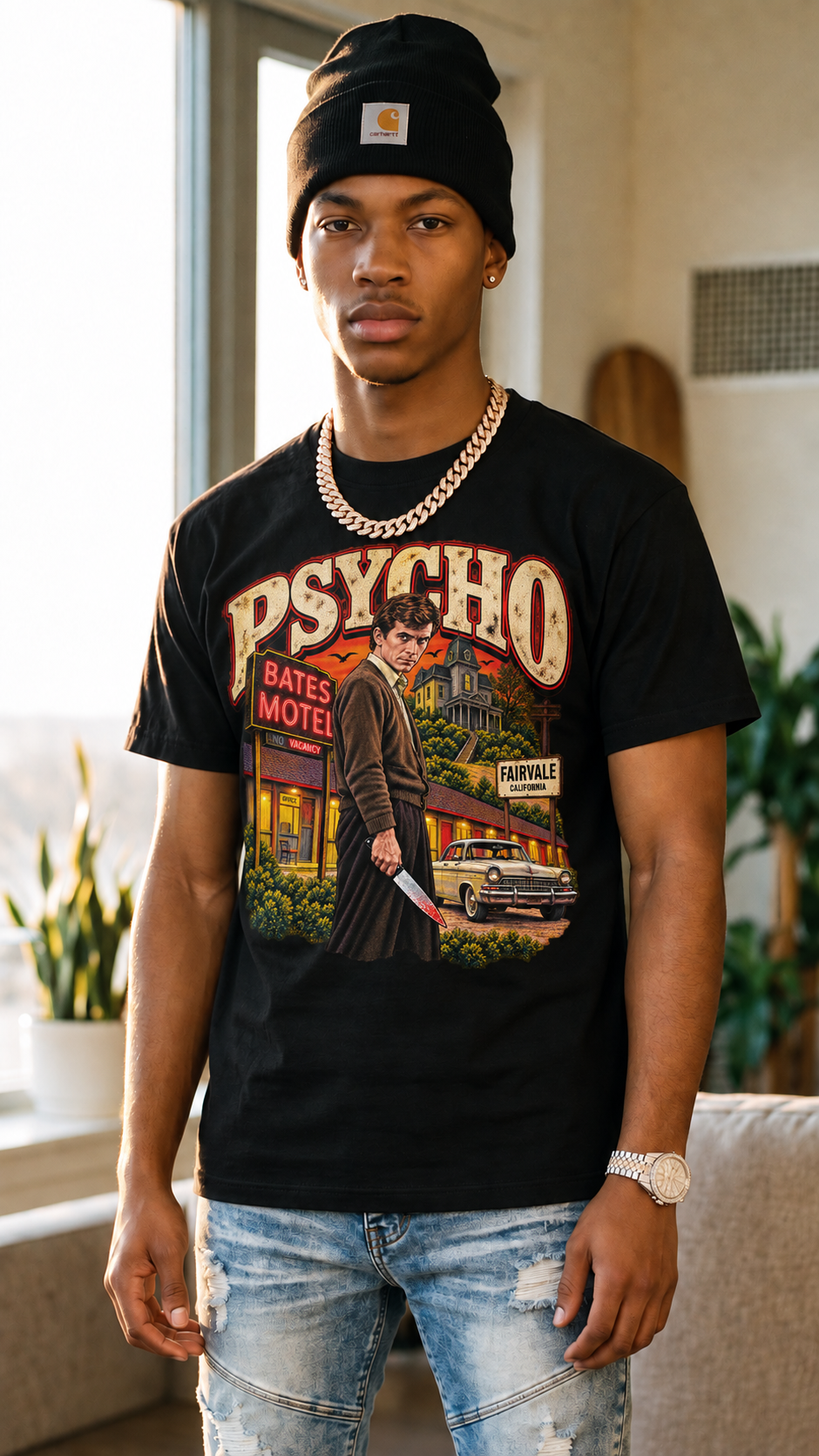 Psycho adult tee