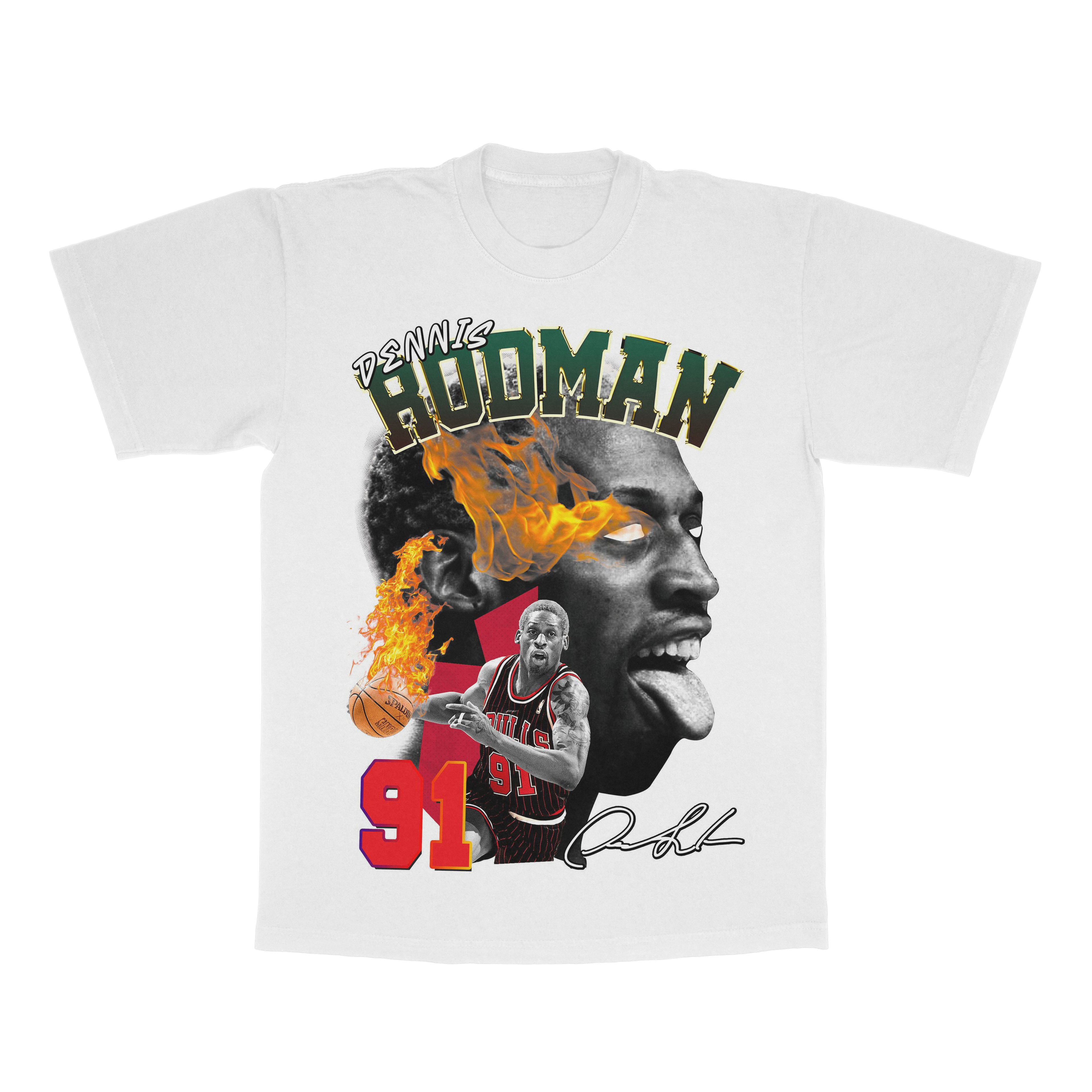 Rodman adult t-shirt