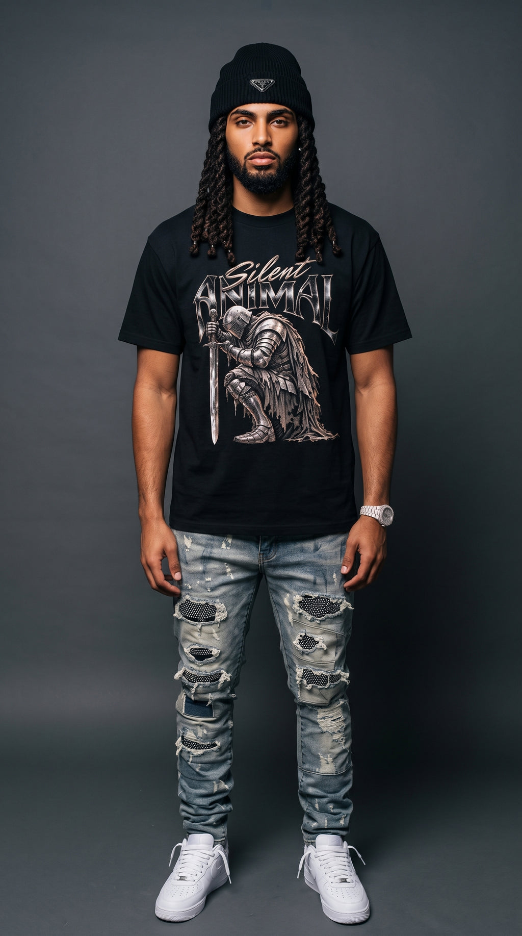 Silent Animal adult tee