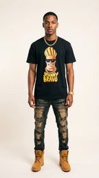 Johnny Bravo adult tee