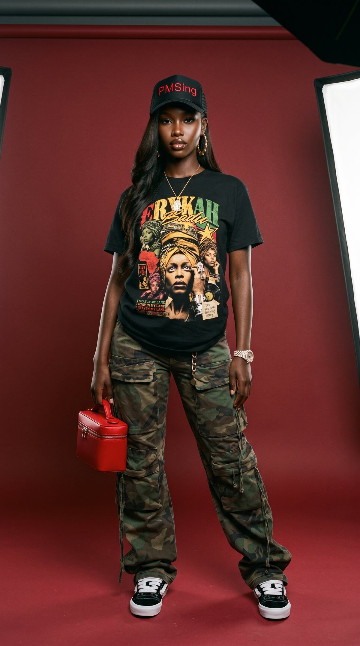 Erykah Badu adult tee