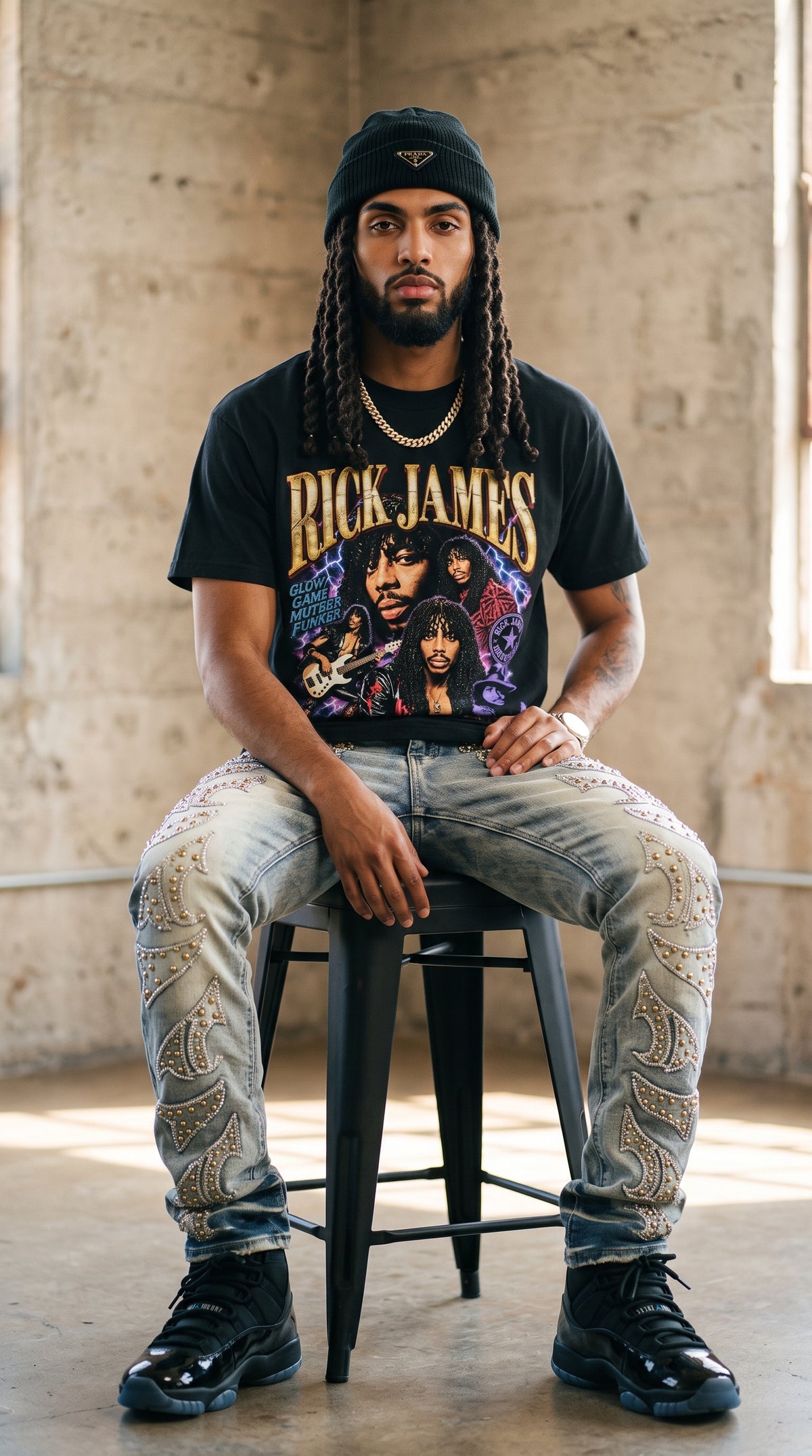 Rick James adult tee