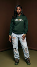 Bruja embroidered adult hoodie