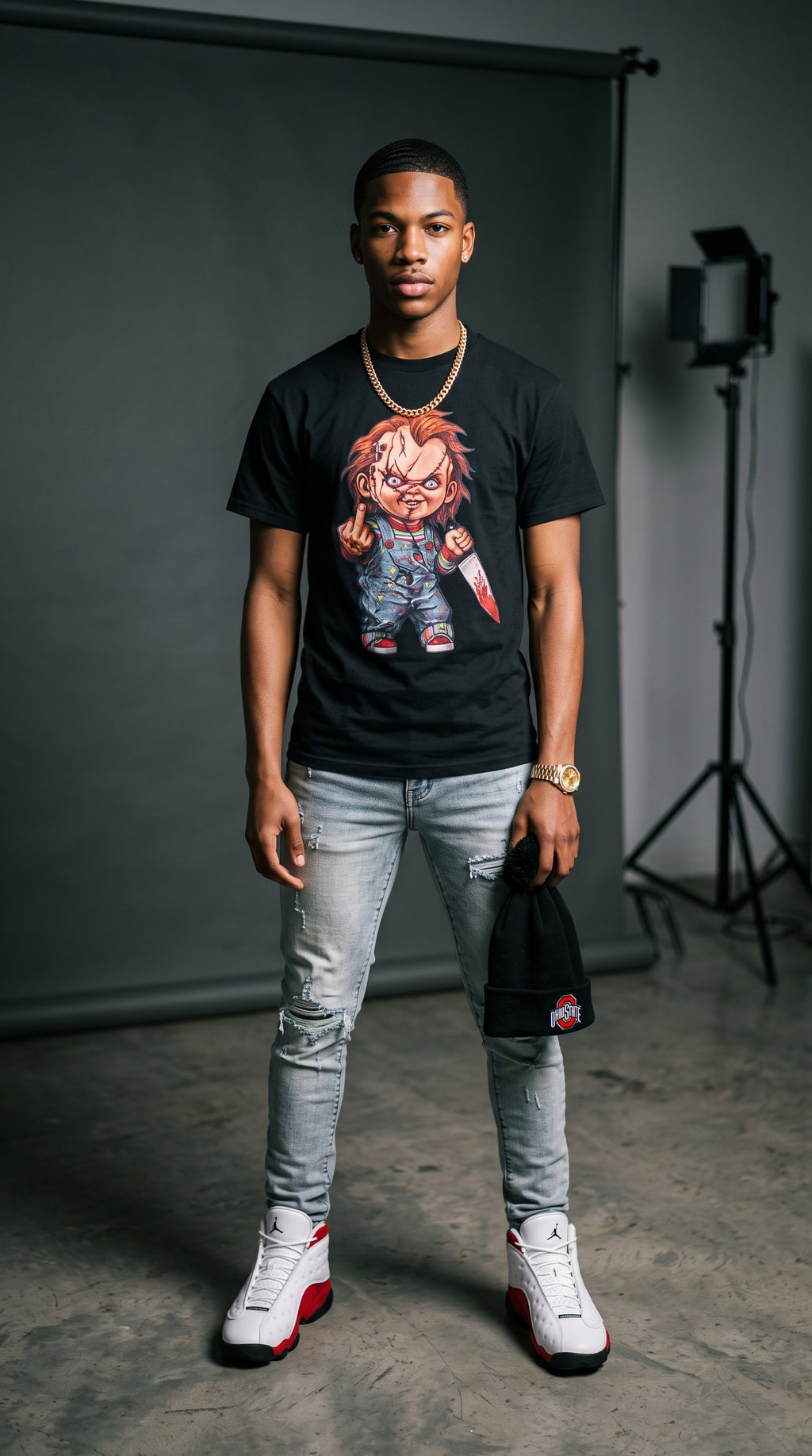 Chucky adult tee