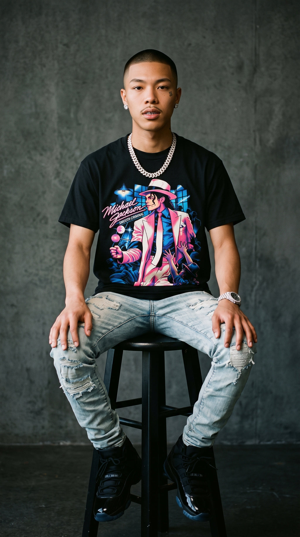 Smooth Criminal adult tee