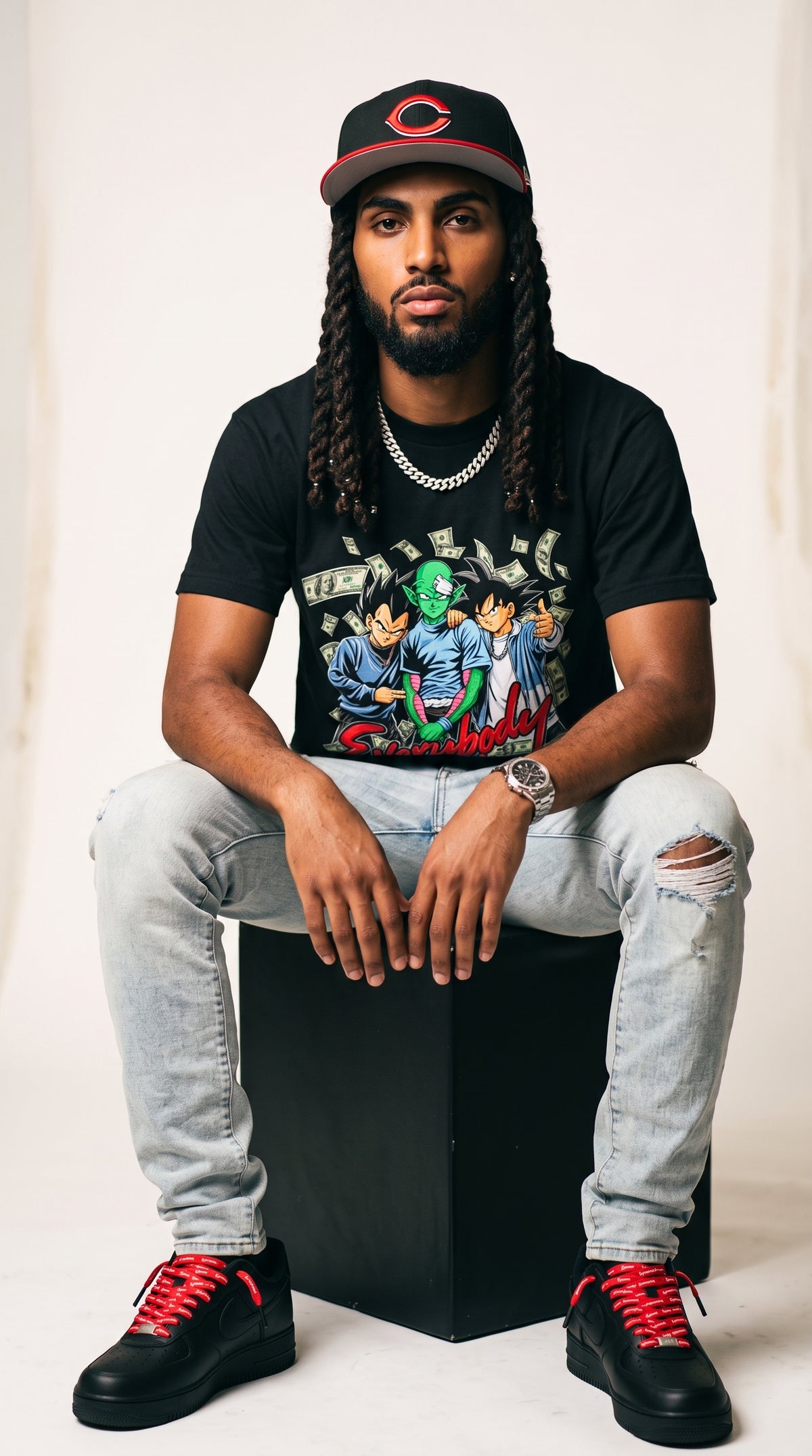 Everybody Eats adult tee