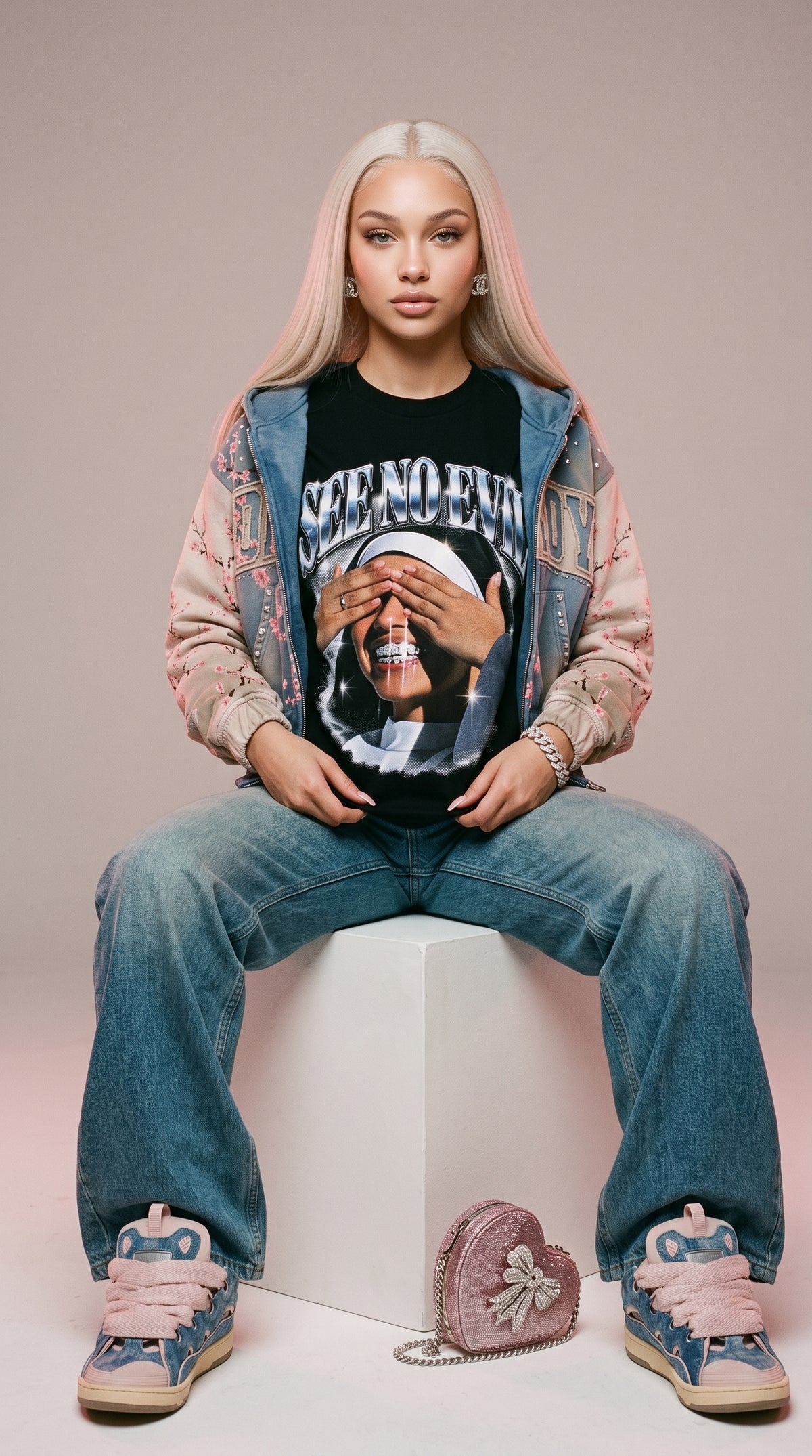 See No Evil adult tee
