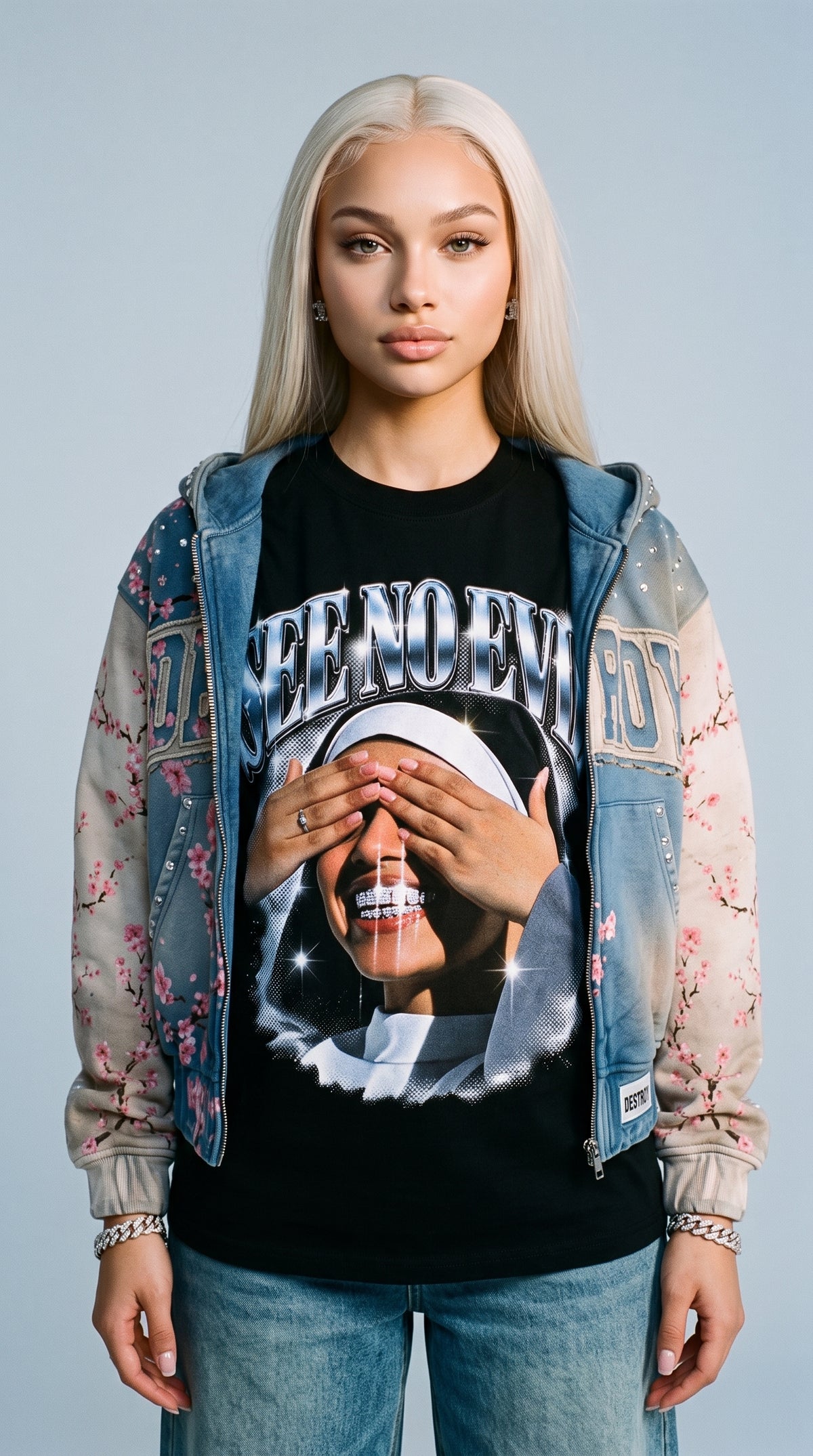 See No Evil adult tee