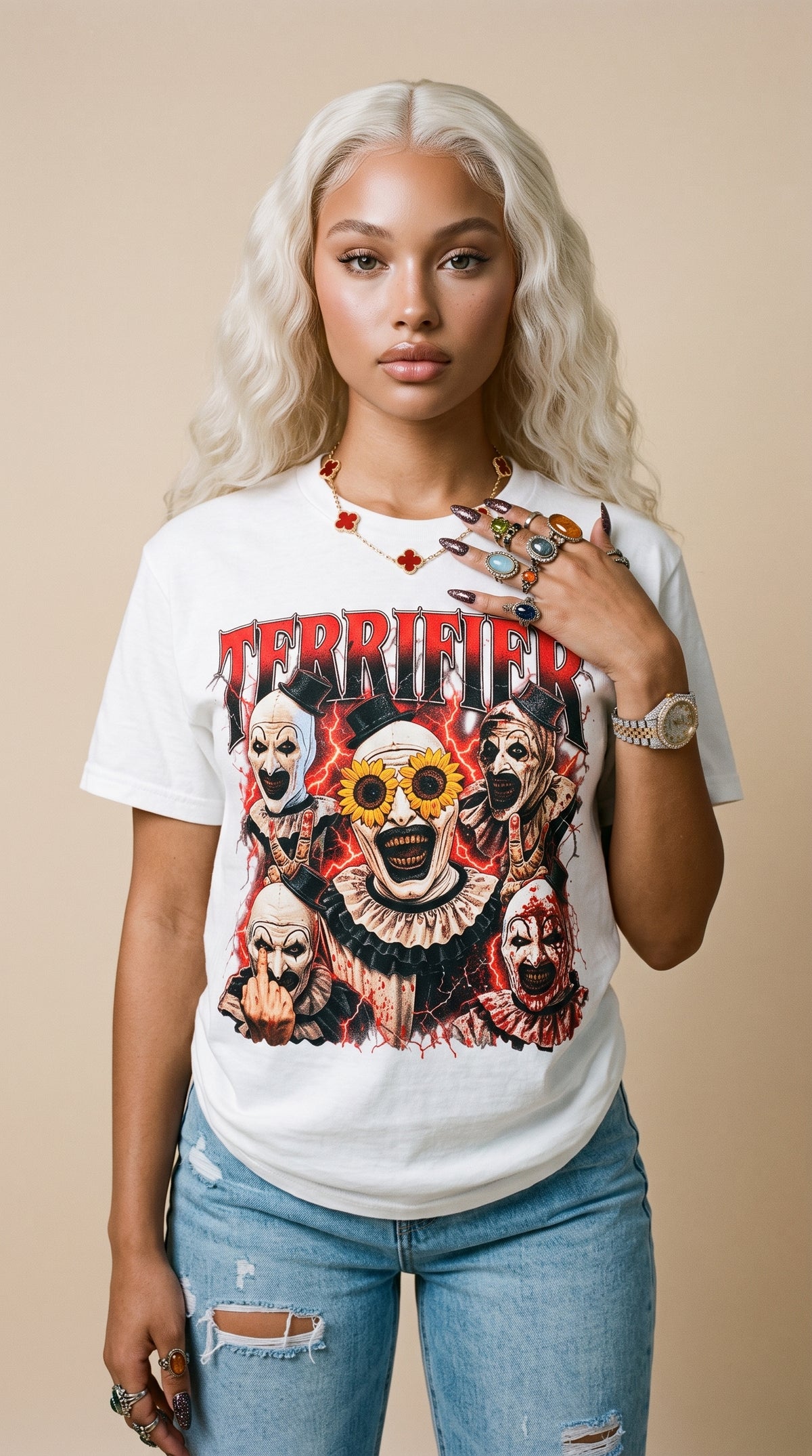 Terrifier adult tee