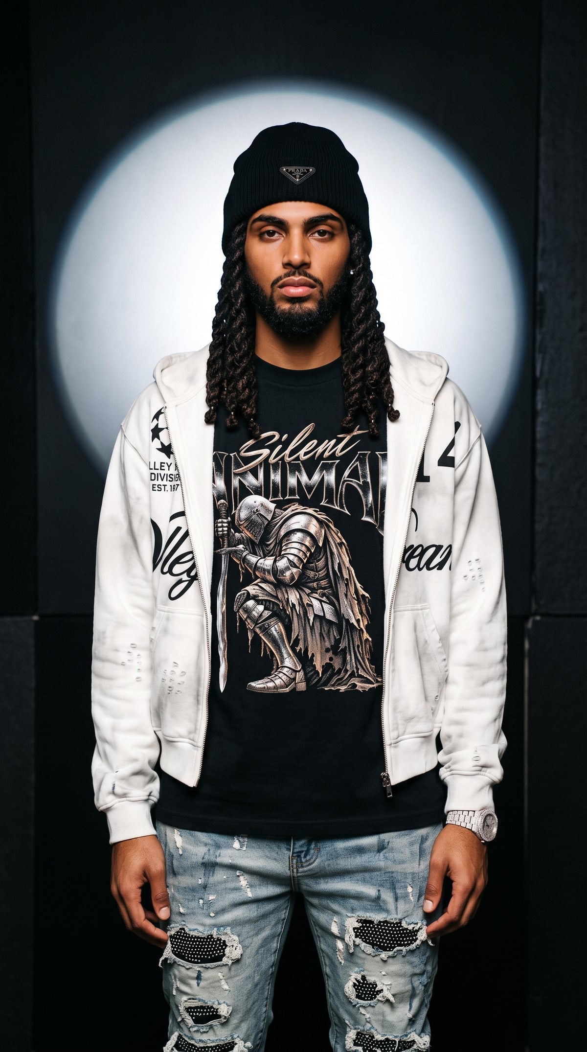 Silent Animal adult tee