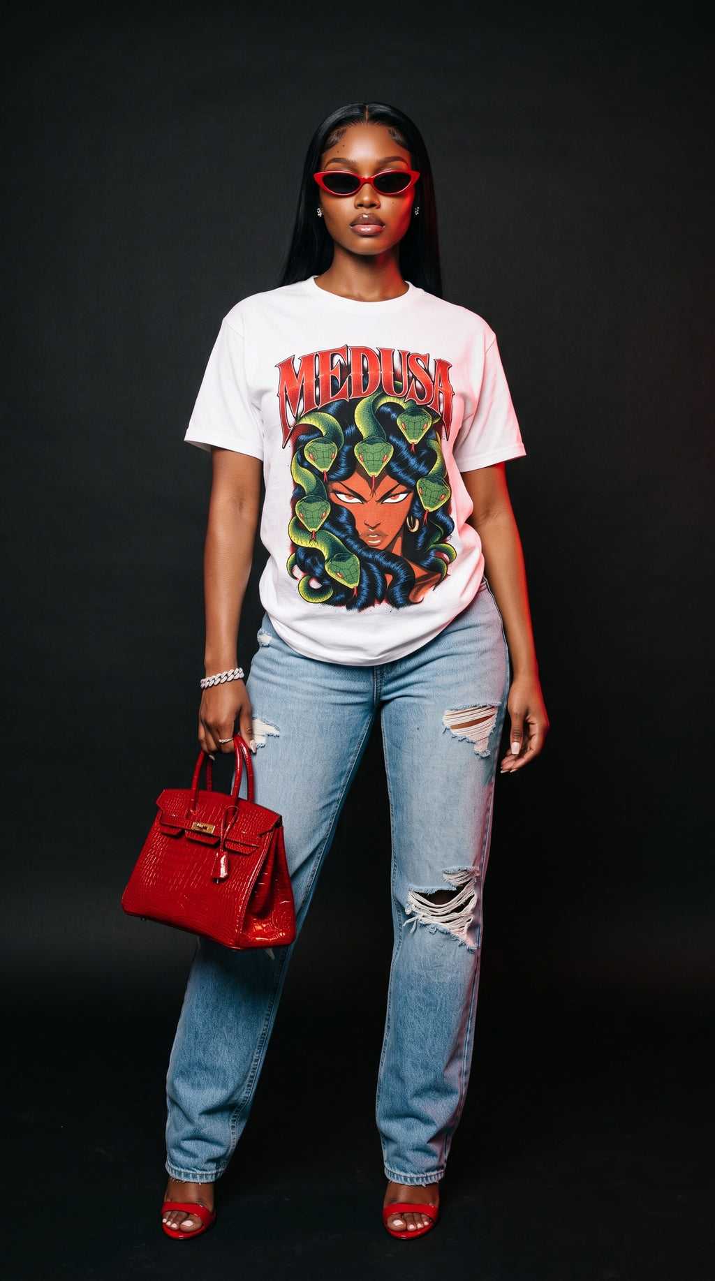 Medusa adult tee