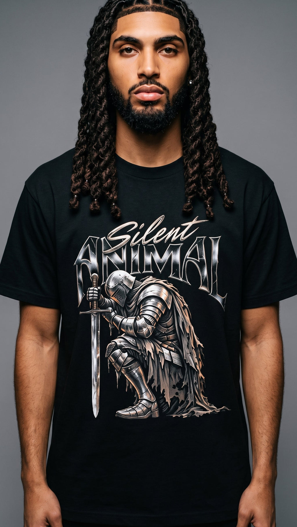 Silent Animal adult tee
