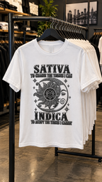 Sativa To Change The Things I can, Indica To Accept The Things I Cannot adult tee