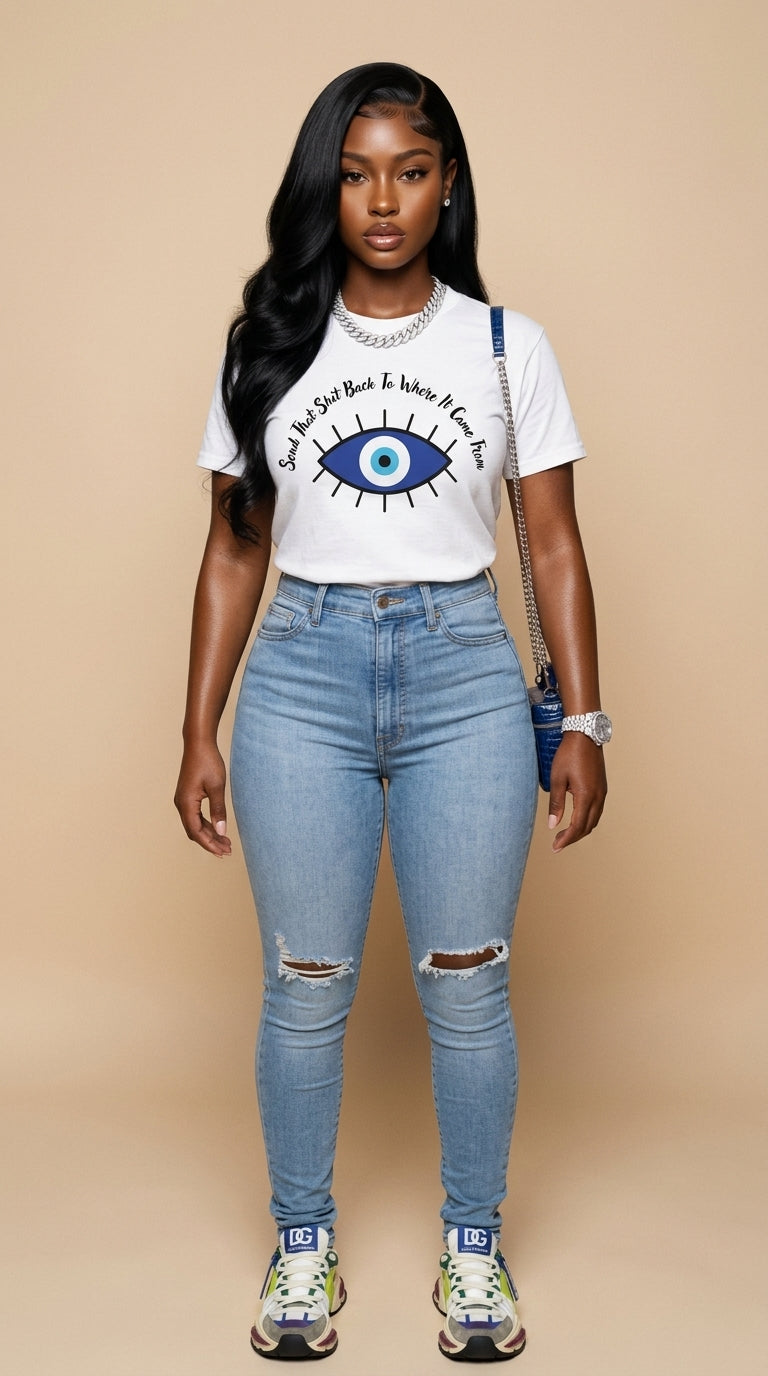 Send That Sh*t Back To Where It Came From adult tee