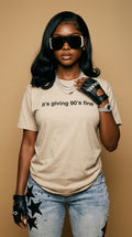 It's Giving 90's Fine adult tee