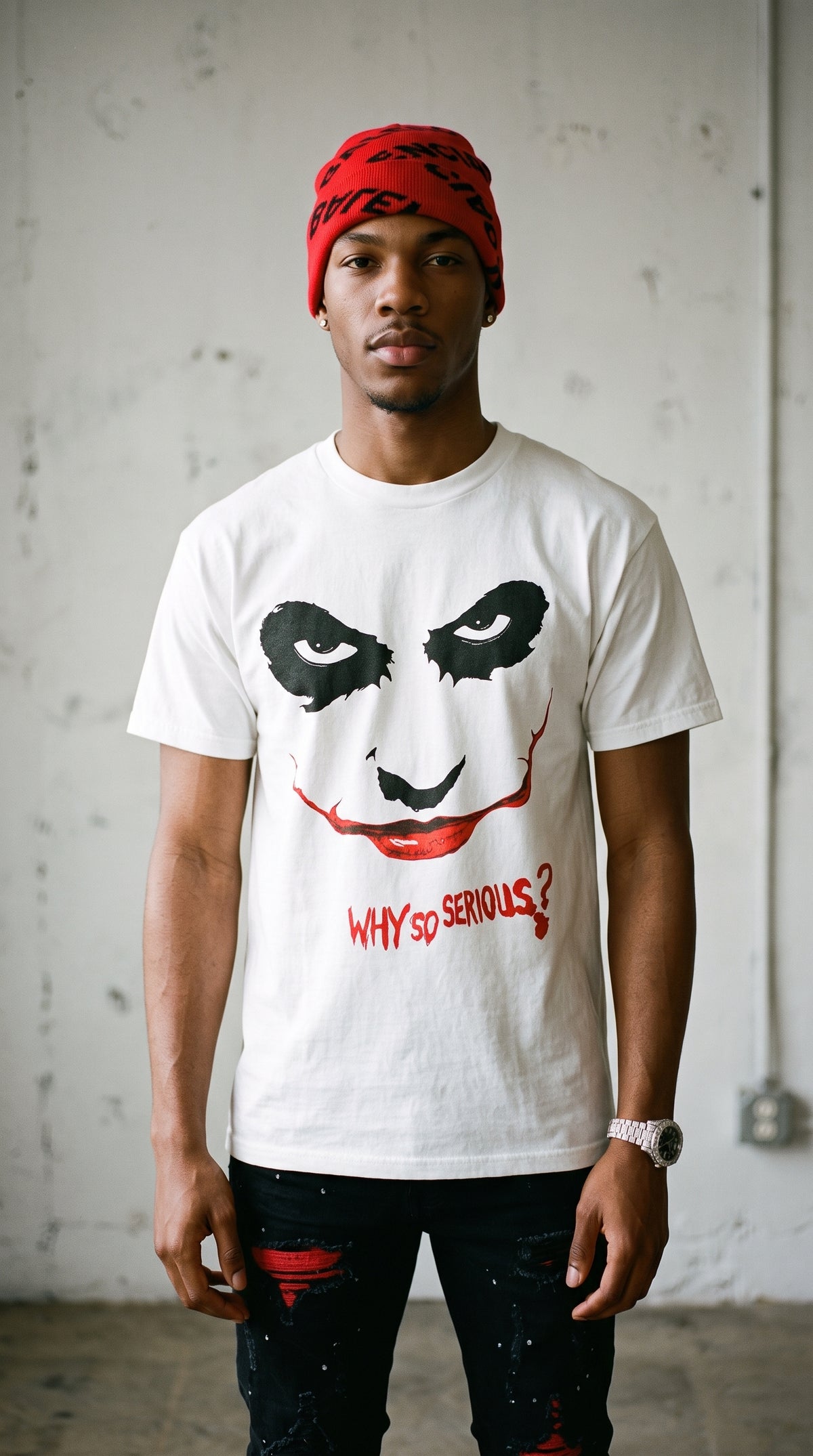 Why So Serious? adult tee