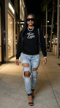 Trap Queen embroidered adult hoodie