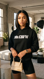 Ms. CBFW embroidered adult hoodie