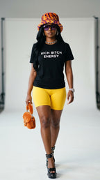 Rich B*tch Energy adult tee