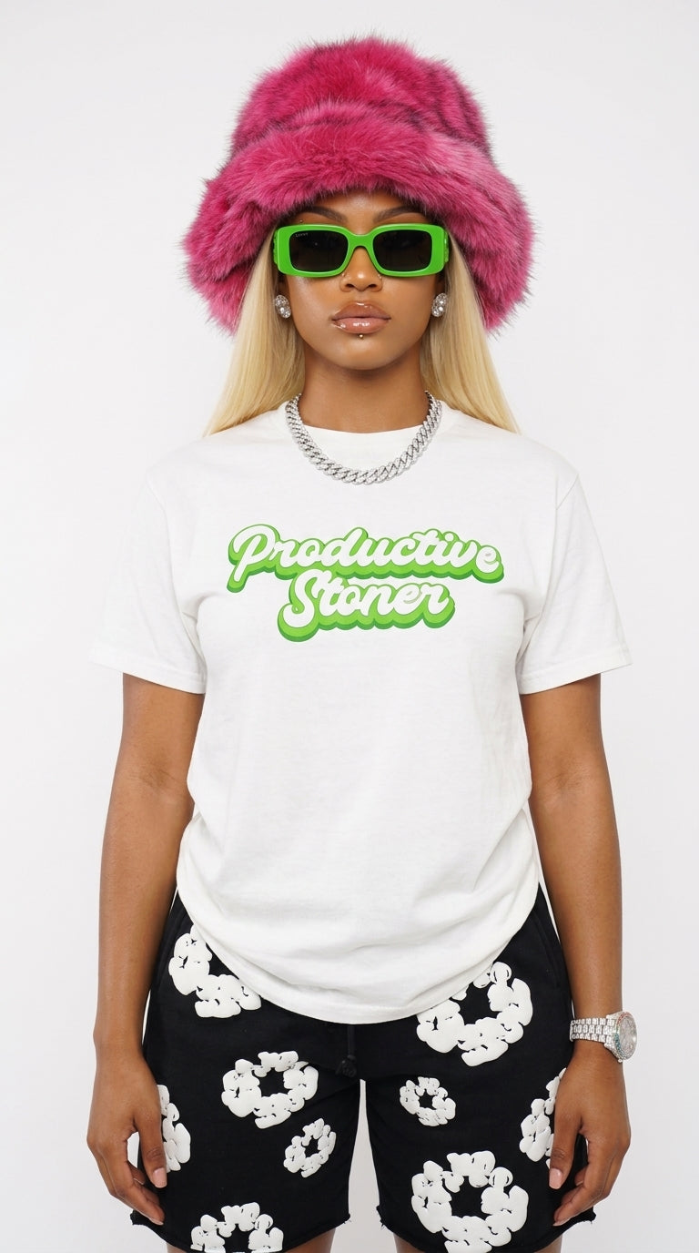 Productive Stoner adult tee