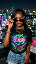 The World Is Yours adult tee