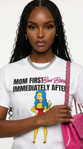 Mom First, Bad B*tch Immediately After adult tee