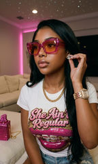 She Ain't Regular adult tee