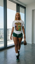 Me And Money Go Together Real Bad adult tee