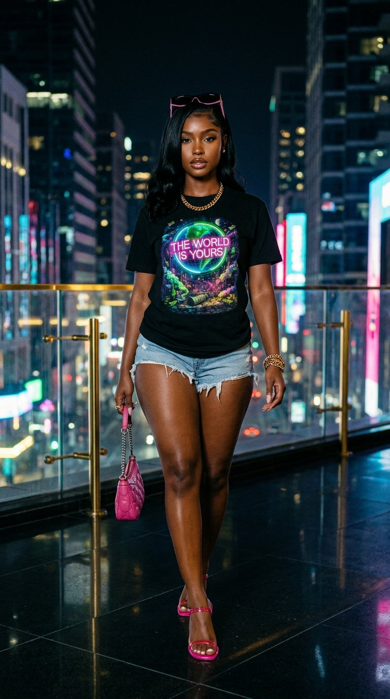 The World Is Yours adult tee