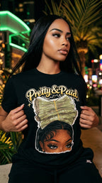 Pretty & Paid adult tee