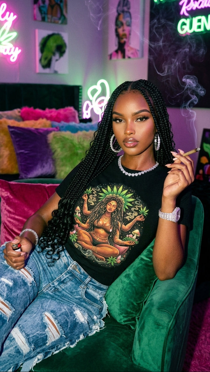 Stoner Goddess adult tee