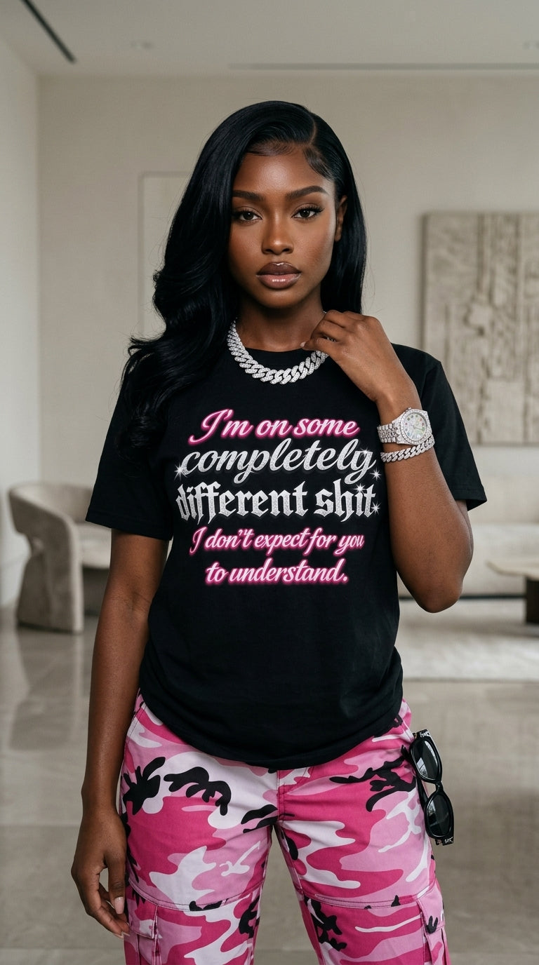 I'm On Some Completely Different Sh*T adult tee