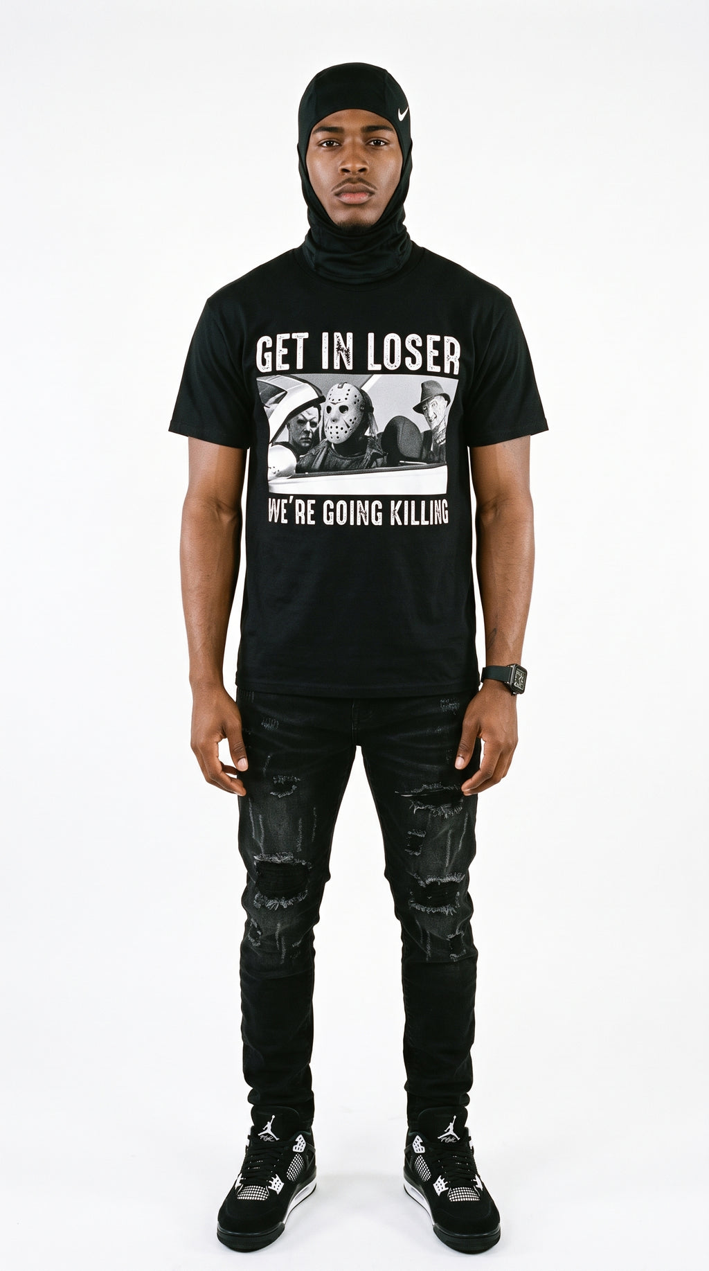 Get In Loser, We're Going Killing adult tee