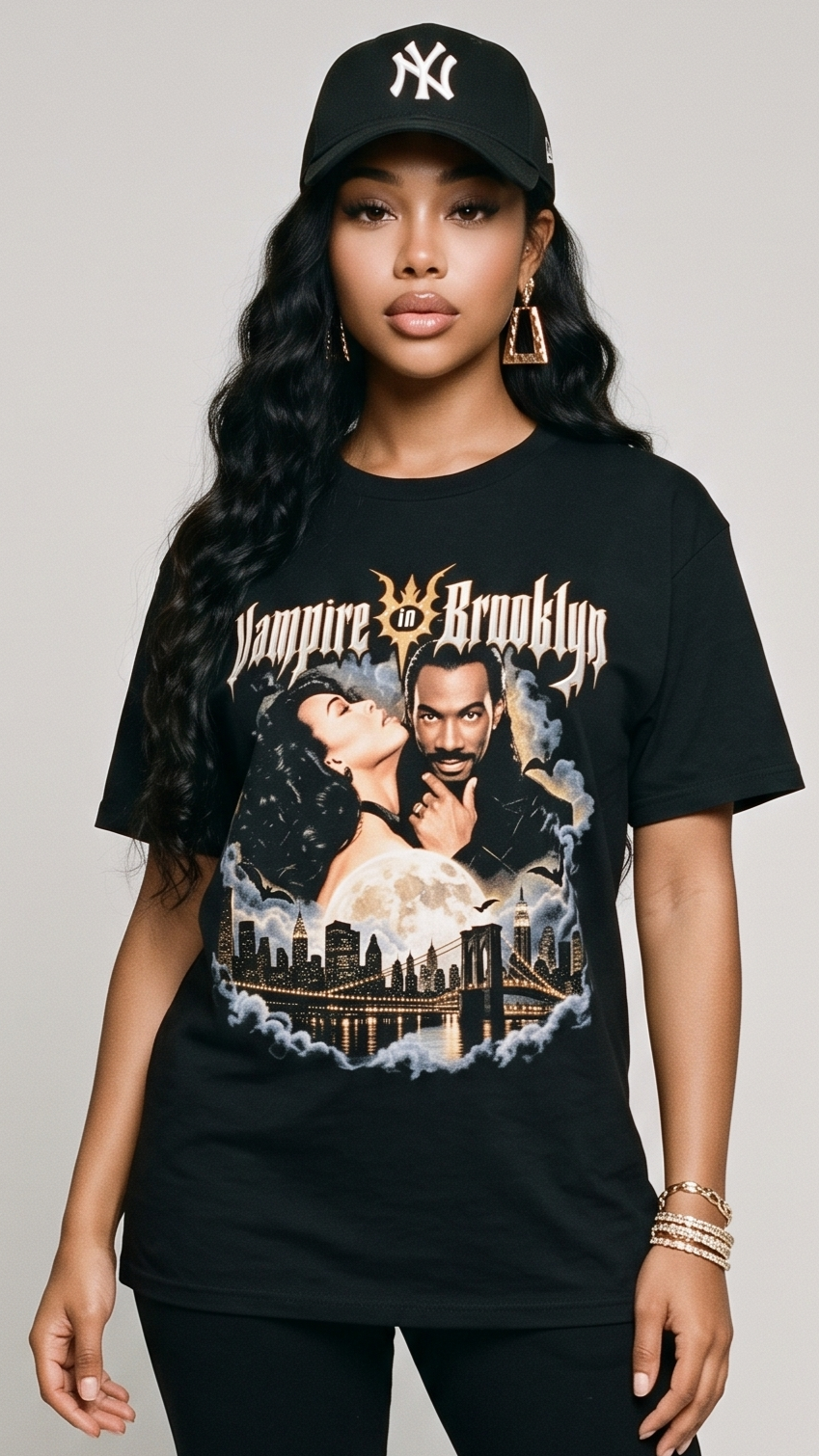 Vampire In Brooklyn adult tee