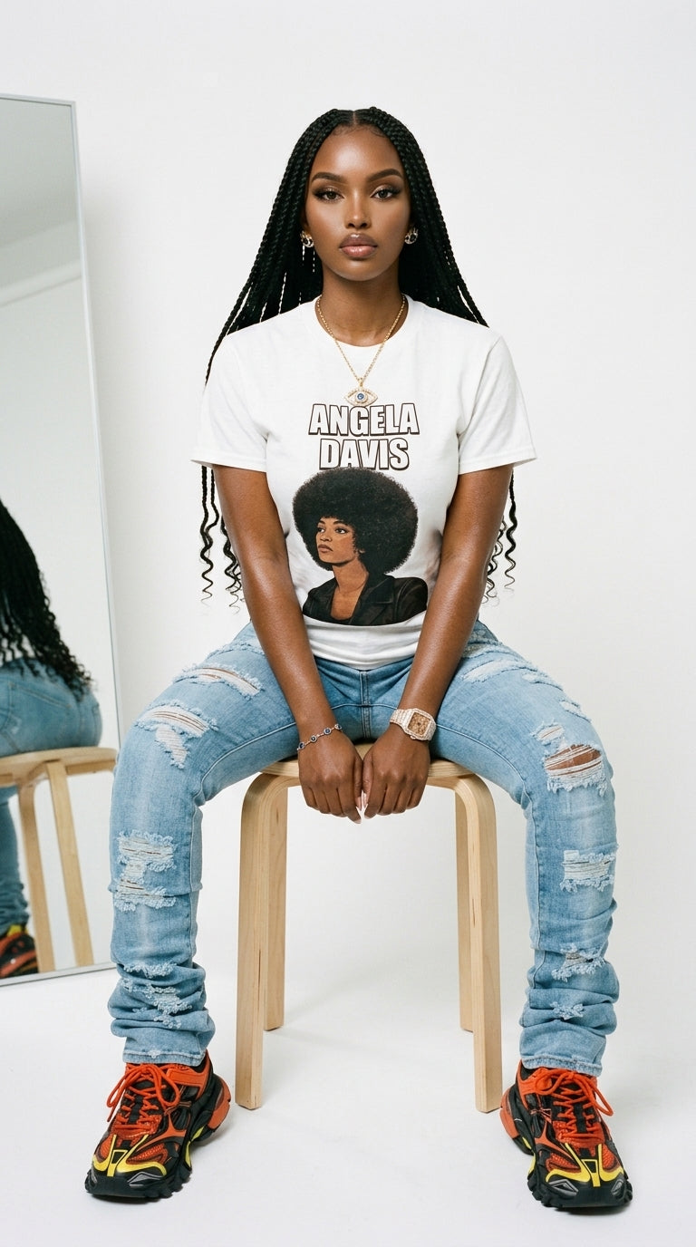 Angela Davis adult tee