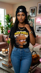High Vibes adult tee