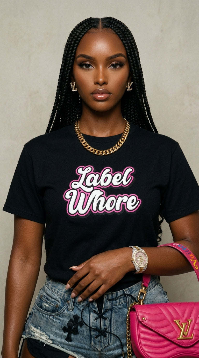 Label Whore adult tee