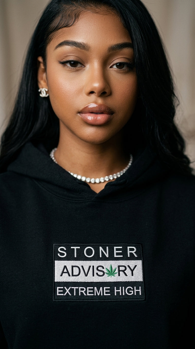 Stoner Advisory embroidered adult hoodie