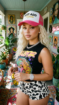 Just Add Tequila embroidered foam trucker hat