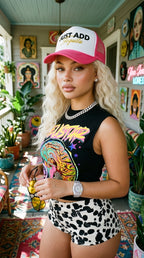 Just Add Tequila embroidered foam trucker hat