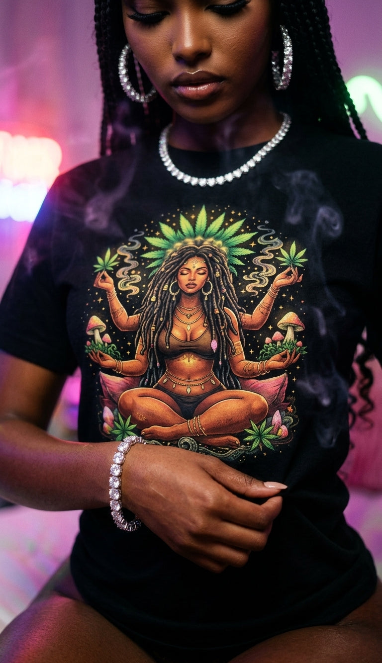 Stoner Goddess adult tee