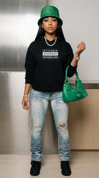 Stoner Advisory embroidered adult hoodie