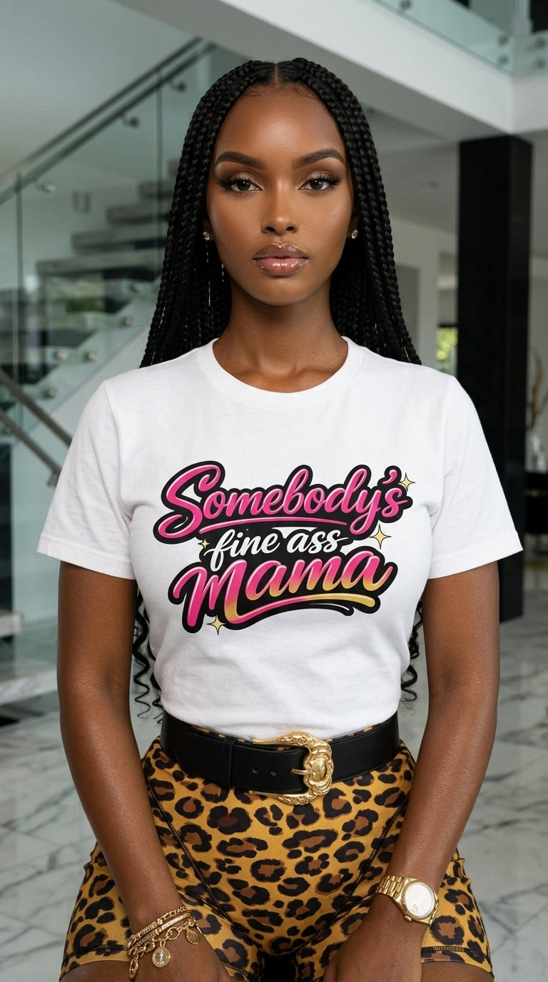 Somebody's Fine Ass Mama adult tee